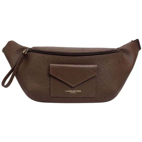 Sac banane Sac banane Zippé Maya Double KBA garni Cuir Marron - LANCASTER - Modalova