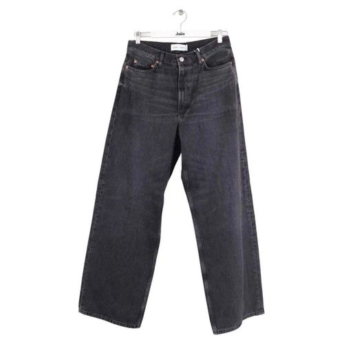 Jeans Jean droit noir - SAMSØE SAMSØE - Modalova