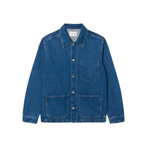 Veste Surchemise denim Ref 68978 MK9 Bleu - Lacoste - Modalova