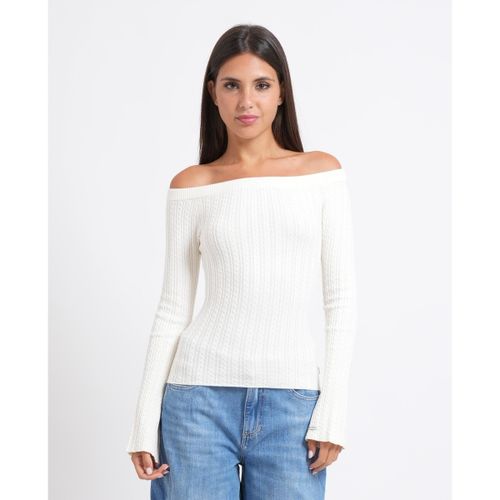 Pull Pull à col Bardot - Guess - Modalova