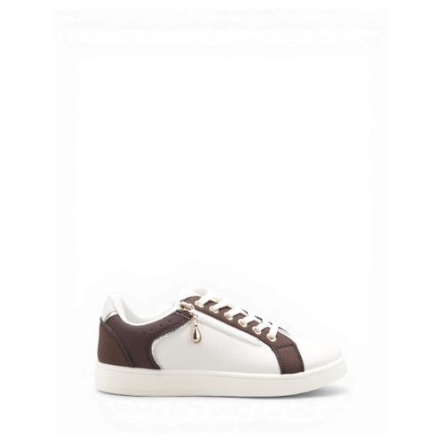 Baskets Baskets, slip-on - Beige et marron - La Modeuse - Modalova