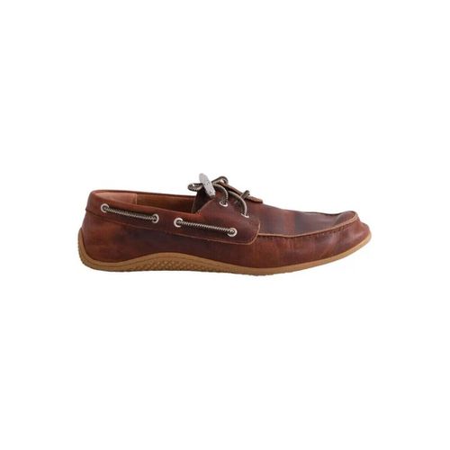Chaussures bateau Mocassins marron - Longchamp - Modalova