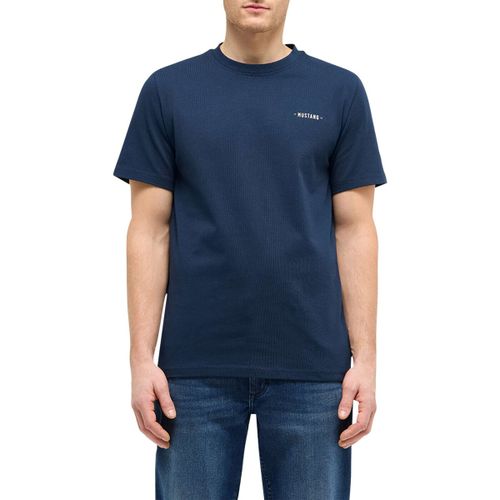 T-shirt Mustang 2500864438 - Bleu - Mustang - Modalova