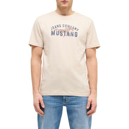 T-shirt Mustang 2500863447 - Beige - Mustang - Modalova