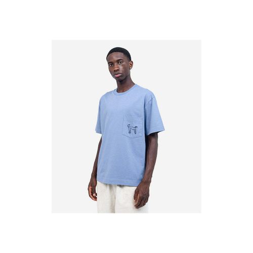 T-shirt Ollow People Bleu Azur - Ollow - Modalova