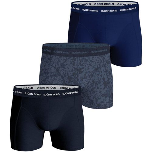 Caleçons Caleçon Cotton Stretch Boxer Trunks 3P - Björn Borg - Modalova