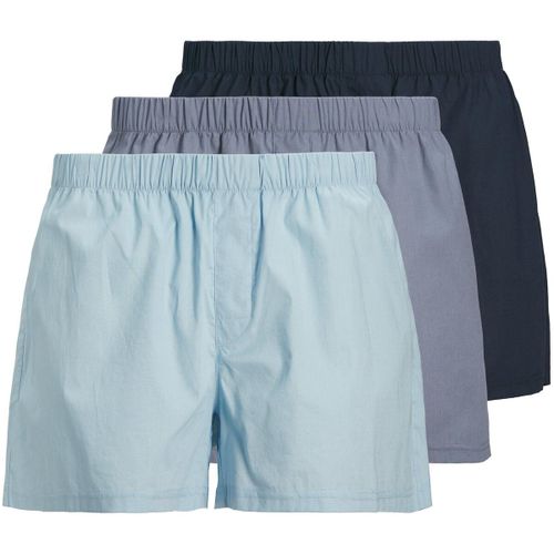 Caleçons Caleçons Web JACMILANO WOVEN BOXERS 3 PACK - Jack & Jones - Modalova