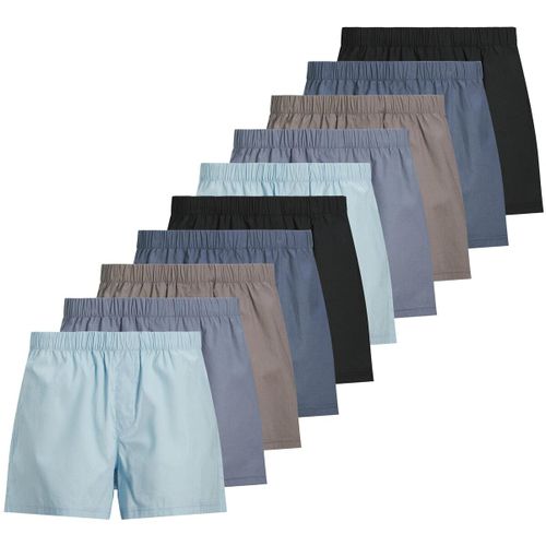 Caleçons Caleçons Web JACMILANO WOVEN BOXERS 10 PACK - Jack & Jones - Modalova