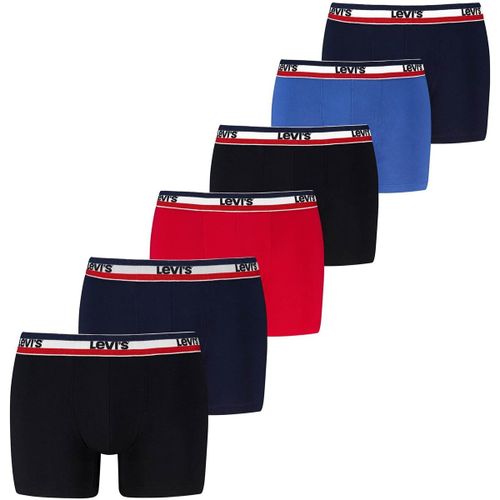 Caleçons Caleçon Repeat SPW Logo Boxer Brief 6P ECOM - Levis - Modalova