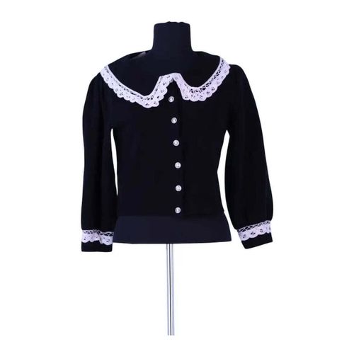 Gilet Maje Cardigan en coton noir - Maje - Modalova