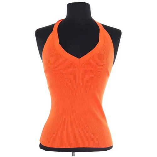 Blouses Top sans manche orange - Eric Bompard - Modalova