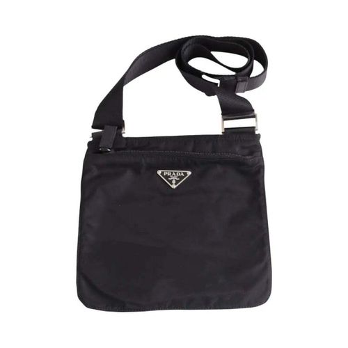 Sac bandoulière Pochette noire - Prada - Modalova