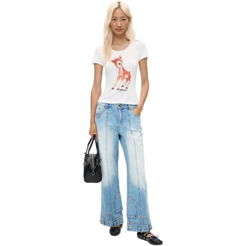 Jeans larges DENIM_INVERT 26WWDD17 - Desigual - Modalova
