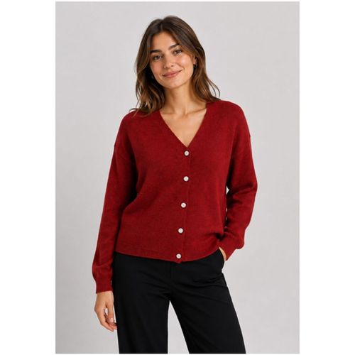 Pull Gilet Cardigan F, Bordeaux - Kebello - Modalova