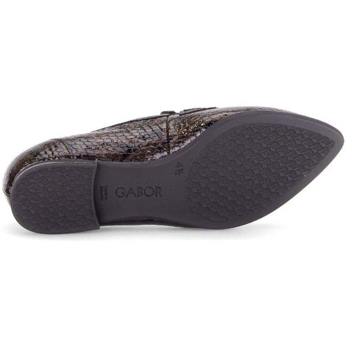Mocassins Mocassins en cuir verni à talon décroché - Gabor - Modalova
