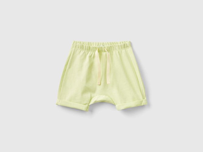 Benetton, Shorts Con Patch Sul Retro, taglia 56, , Bambini - United Colors of Benetton - Modalova