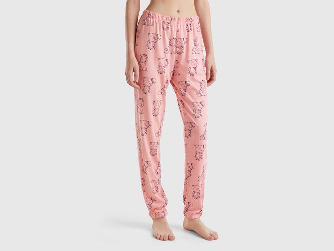 Benetton, Pantalon De Pyjama Garfield 2024 By Paws, Inc., taille L, Rose - United Colors of Benetton - Modalova