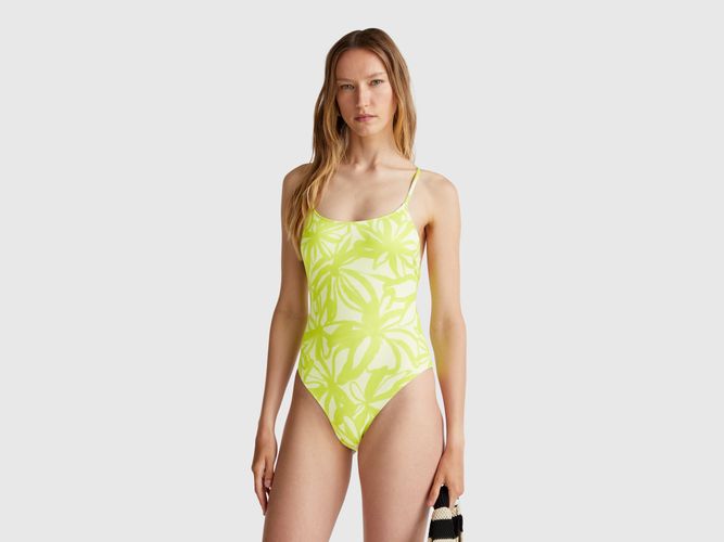 Benetton, Maillot De Bain Une Pièce Fleuri, taille 100, - United Colors of Benetton - Modalova