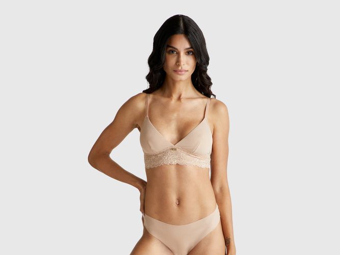 Benetton, Soutien-gorge Triangle Avec Dentelle, taille 100, - United Colors of Benetton - Modalova