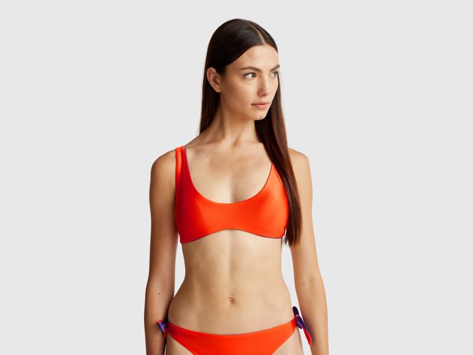 Benetton, Soutien-gorge De Plage Réversible, taille 100, Rouge Brique - United Colors of Benetton - Modalova