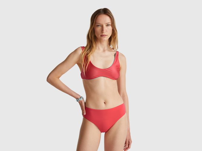 Benetton, Soutien-gorge De Plage Réversible, taille 100, Bleu Vert - United Colors of Benetton - Modalova