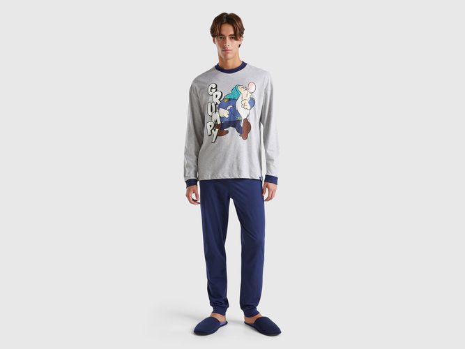 Benetton, Pyjama disney Grincheux, taille L, Gris Clair - United Colors of Benetton - Modalova