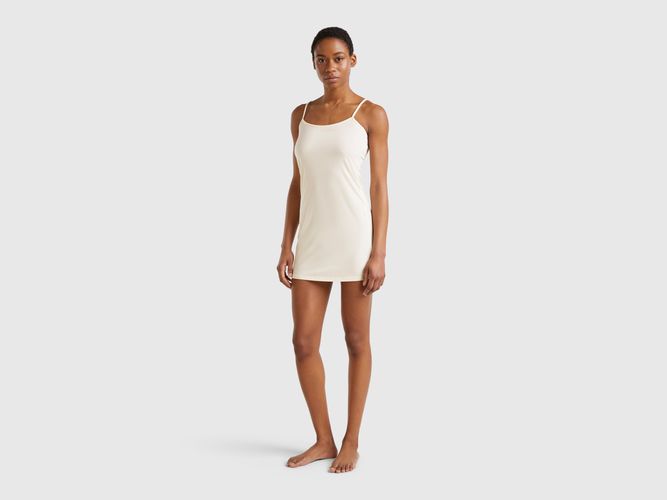 Benetton, Slip Élastiqué, taille L, Crème - United Colors of Benetton - Modalova