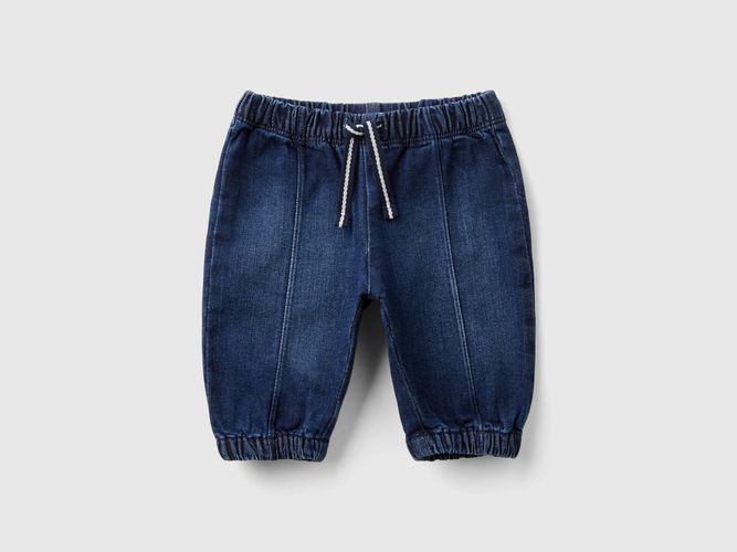 Benetton, Jeans In Cotone Stretch, taglia 82, Blu, Bambini - United Colors of Benetton - Modalova