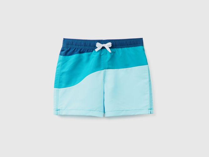 Benetton, Costume Boxer Block, taglia 90, Multicolore, Bambini - United Colors of Benetton - Modalova