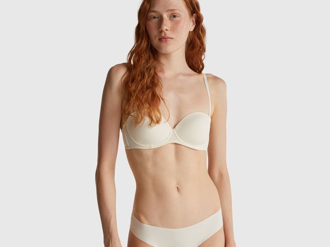 Benetton, Soutien-gorge À Bretelles Amovibles, taille, Crème - United Colors of Benetton - Modalova
