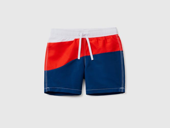 Benetton, Costume Boxer Block, taglia 2XL, Multicolore, Bambini - United Colors of Benetton - Modalova