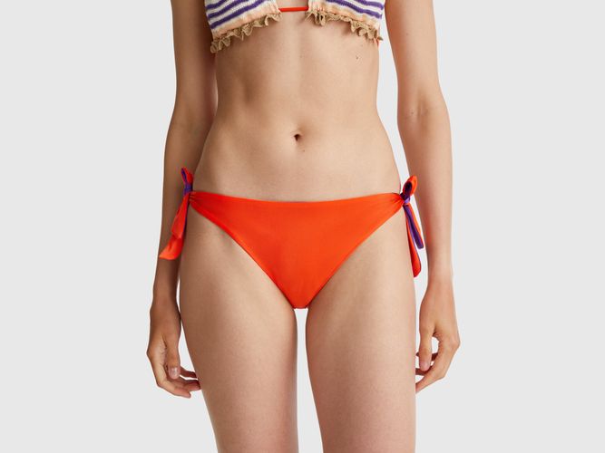 Benetton, Slip De Bain Réversible, taille L, Rouge Brique - United Colors of Benetton - Modalova