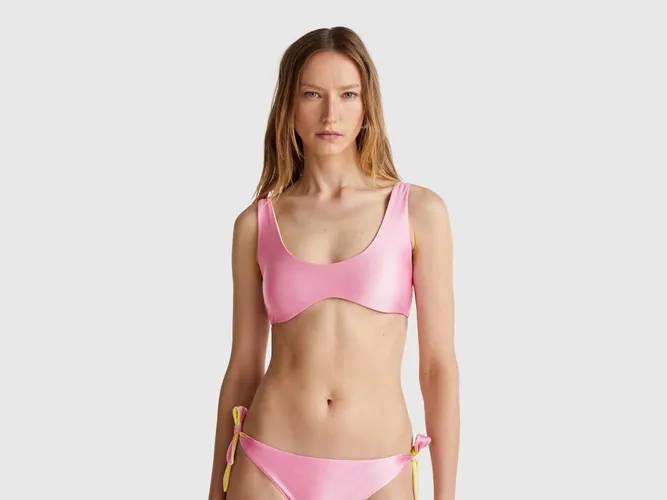 Benetton, Soutien-gorge De Plage Réversible, taille 100, Rose - United Colors of Benetton - Modalova