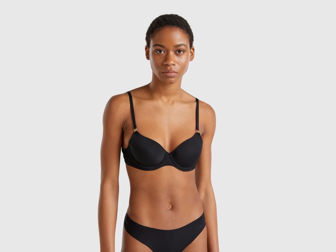 Benetton, Soutien-gorge Rembourré Avec Armatures, taille, Noir - United Colors of Benetton - Modalova