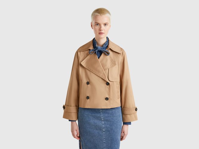 Benetton, Trench Court À Double Boutonnage, taille, - United Colors of Benetton - Modalova