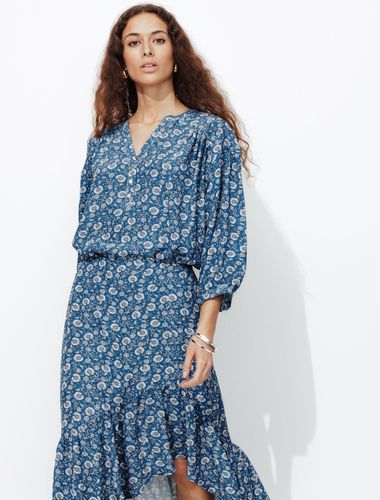 Blouse oversize imprimée Imprimé bleu 40 - Promod - Modalova