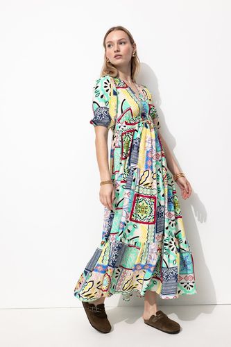 Longue robe imprimée Imprimé multicolore 34 - Promod - Modalova