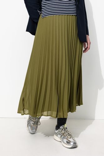Jupe mi-longue plissée Kaki XL - Promod - Modalova