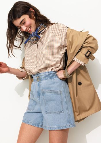 Short en jean Jean clair - Promod - Modalova