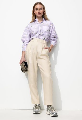 Pantalon à pinces taille haute Beige 46 - Promod - Modalova