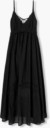 Robe brodée à fines bretelles Noir 44 - Promod - Modalova