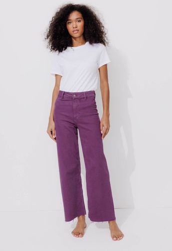 HECTOR pantalon large Violet - Promod - Modalova