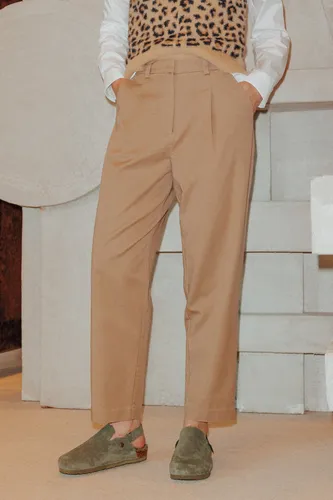 Pantalon chino à pinces 46 - Promod - Modalova