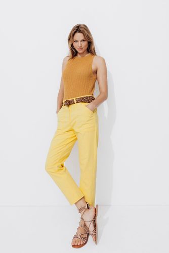 Pantalon skinny en coton 46 - Promod - Modalova