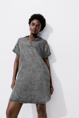 Robe-tunique éco-conçue Jeans gris 42 - Promod - Modalova