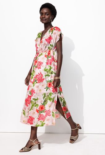 Robe ELEONOR imprimée Imprimé rouge S - Promod - Modalova