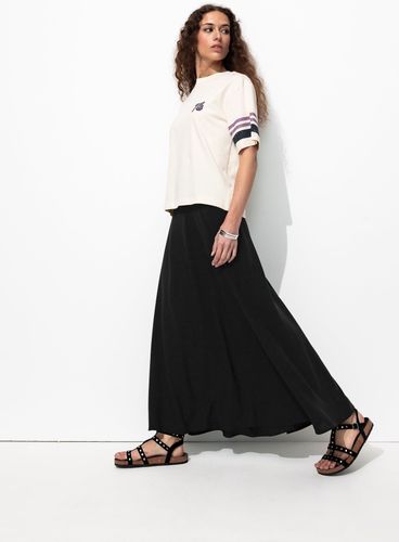 Jupe midi évasée Noir - Promod - Modalova