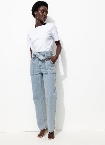Jean droit taille haute Jean clair 34 - Promod - Modalova