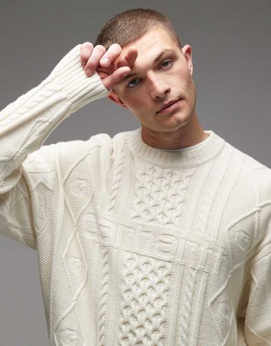 Shawn - Pull en maille - Blanc cassÃ© Blanc S female - Carhartt Wip - Modalova