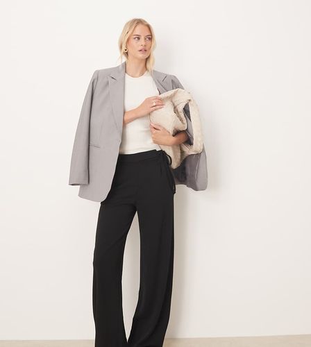 Pantalon ample avec lien - Noir Noir XSL36 female - Jdy Tall - Modalova